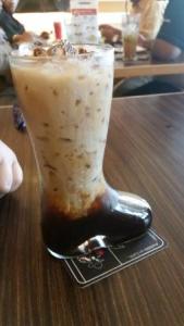 Husband order Mexican Ice Coffee sebab gelas die menarik.hahaha...
